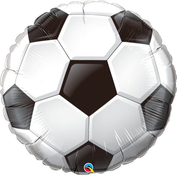 9" | 18" Soccer Ball Foil Balloon | Buy 5 Or More Save 20%