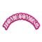 1.25" x 4.5" Arched Homecoming Charm