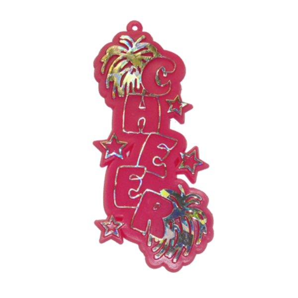 3" Cheer Charm 2 pc.