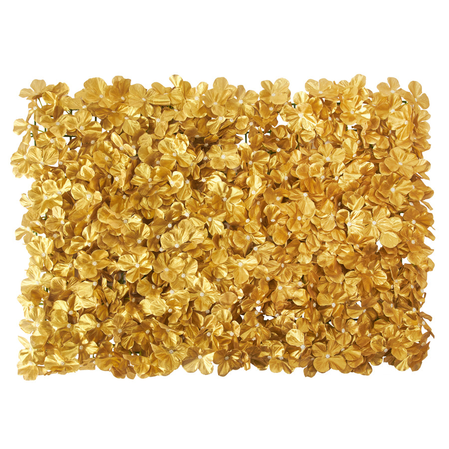24" Artificial Silk Floral Hydrangea Mat | 1 Count - Build Your Own Backdrop Wall!