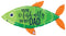 38" O'Fishally Best Dad Fish Foil Balloon (P20)