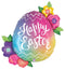 27" Easter Egg Flowers Foil Balloon (P29)