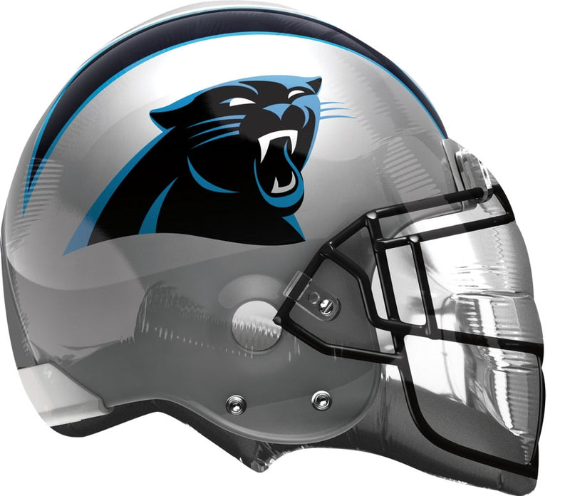 Globo de aluminio para casco de la NFL de los Carolina Panthers de 21" 