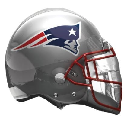 Globo de aluminio para casco de la NFL de los New England Patriots de 21"