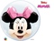 Globo Qualatex de Minnie Mouse de doble burbuja de 24"