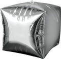 Globos de aluminio Cubez de 15" | 3 unidades