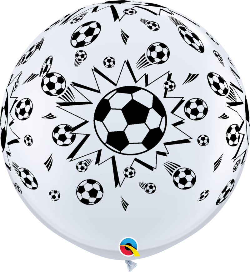 Soccer Balls Latex Balloons