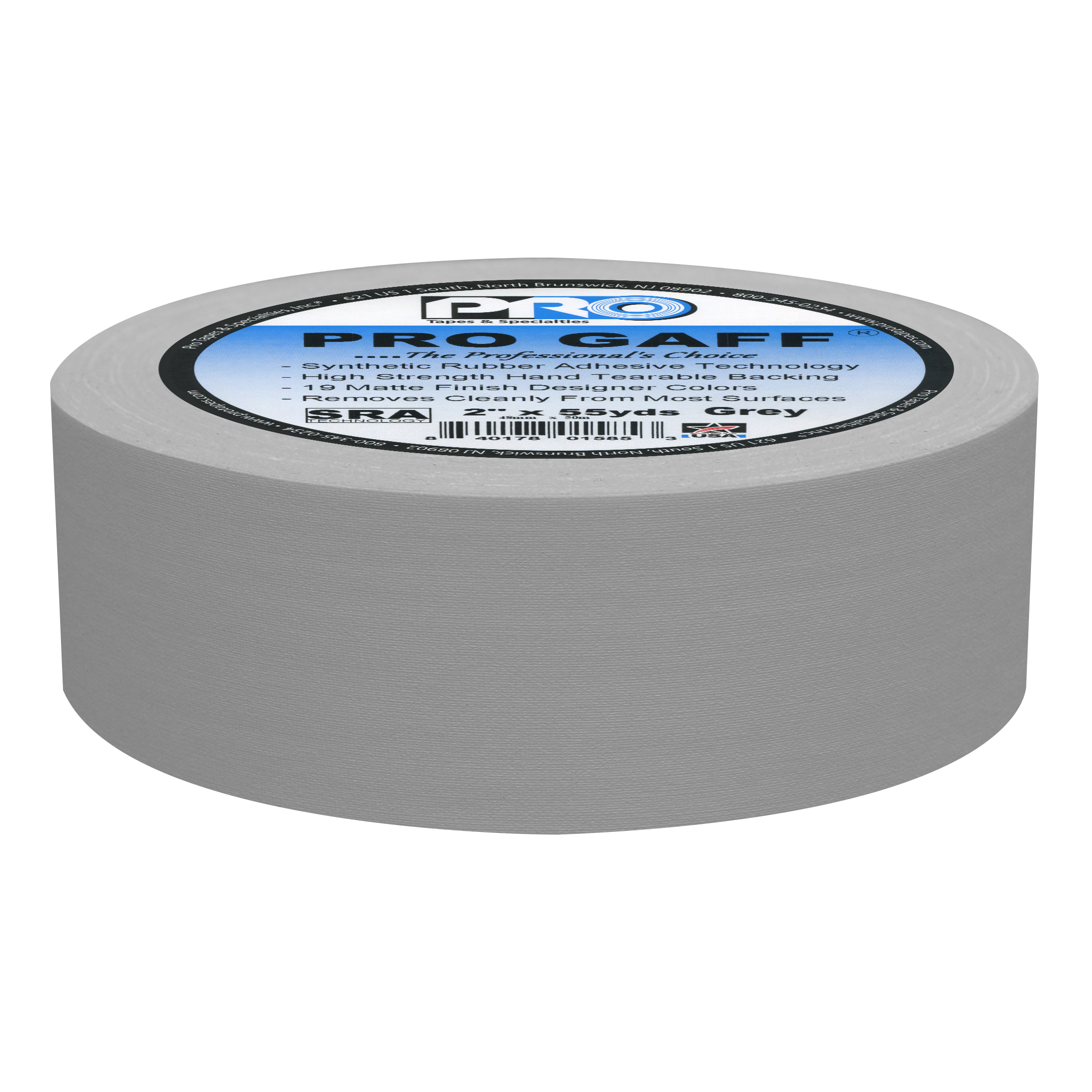 PRO TAPES PRO GAFF TAPE 2 X 55 YARDS - WHITE