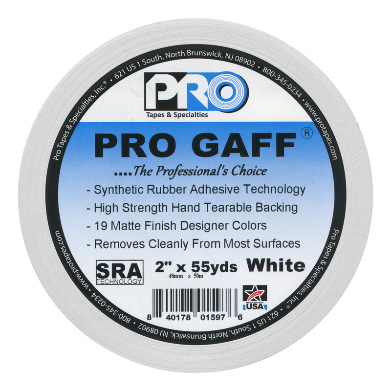 Cinta Pro Gaff® (2" x 55 yardas) - Adhesivo profesional