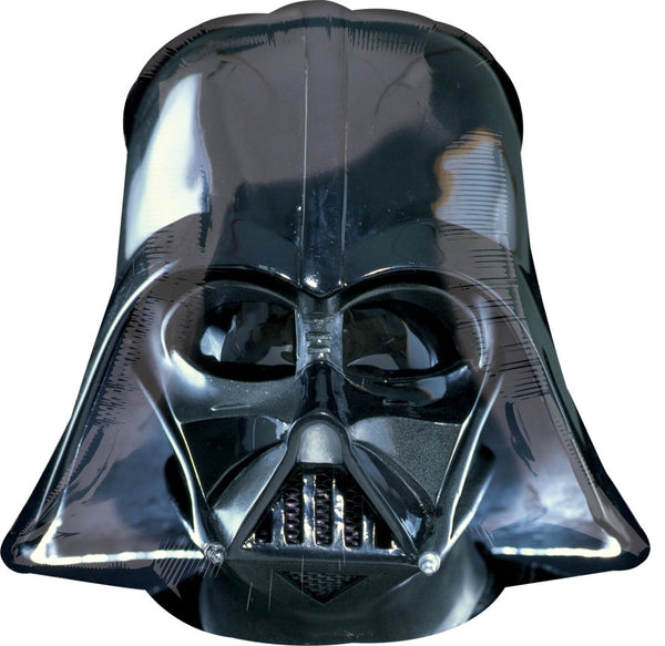 Globo de aluminio para casco Darth Vader de 25"