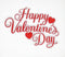 3 1/4" Happy Valentine's Day W/ 2 Hearts Floral Picks 12 ct.