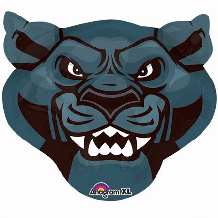 Globo metalizado de 24" Team Panthers