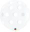 Globo de látex redondo con lunares grandes de 36 pulgadas | 2 unidades
