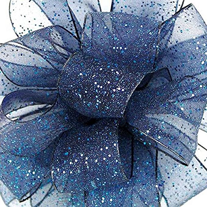 【EVERYBIRTHDAY】Fairy Ribbon Shadow ネックレース Berwick Offray #3 Cosmic Flash Wired Edge Glitter Ribbon - 5