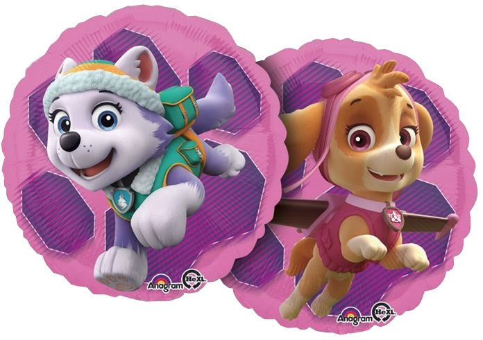 9" Paw Patrol Girls Foil Airfill Balloon | Buy 5 Or More, Save 20%