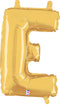 7" | 14"| 40" Gold Letter Foil Balloon - Megaloons Letters A -Z | 3 Sizes Available
