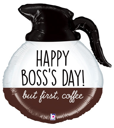 26" Boss's Day Coffee Pot Balloon (P4)