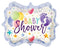 Globo de lámina de acuarela para baby shower de 18" | Compre 5 o más y ahorre un 20 % 