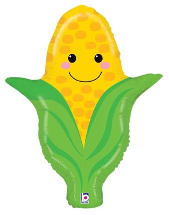 25" Corn Produce Pals Foil Balloon