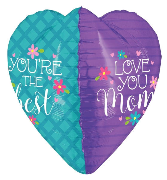 18" Dimensionals™ Mother's Day Heart (WSL) | Clearance - While Supplies Last