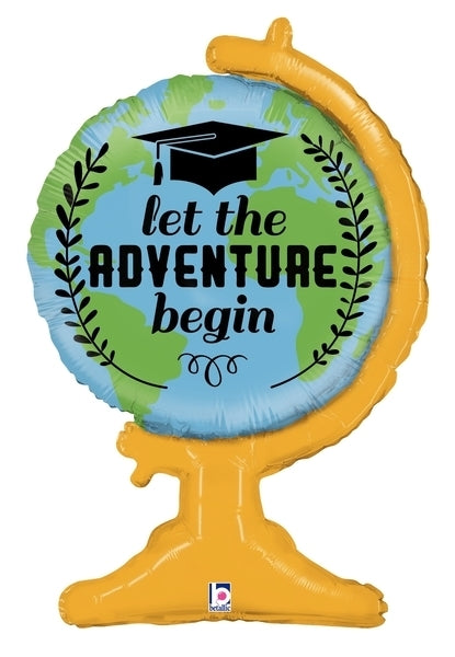 Globo de papel de aluminio Adventure Grad (WSL) de 33" | Liquidación: hasta agotar existencias