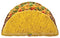 Globo de aluminio Mighty Taco de 32" (P12) | ¡Luce tan real!
