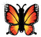 32" Radiant Butterfly Holographic Foil Balloon