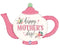35" Mother's Day Vintage Teapot Foil Balloon | Clearance - While Supplies Last!