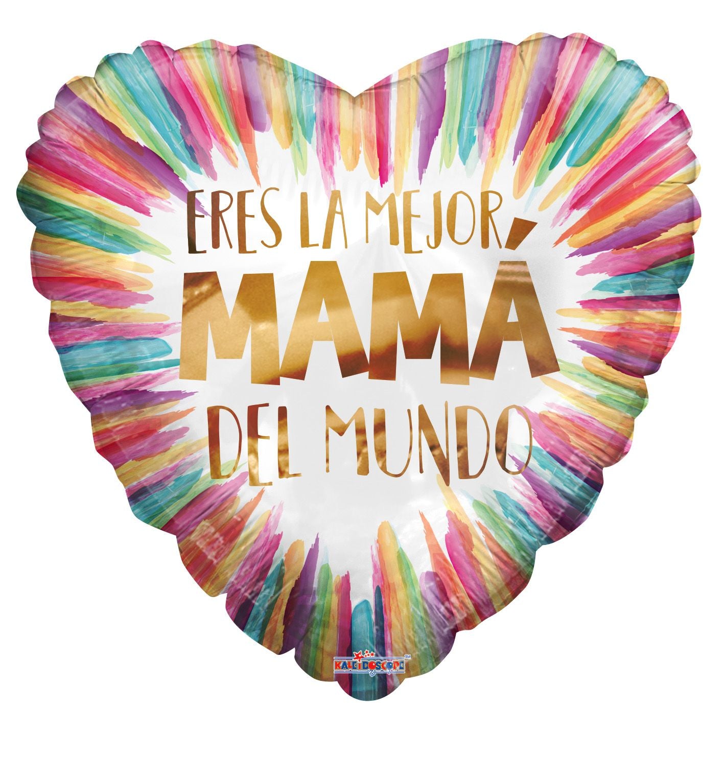 18" La Mejor Mama Colores Foil Balloon (P10) | Buy 5 Or More Save 20%