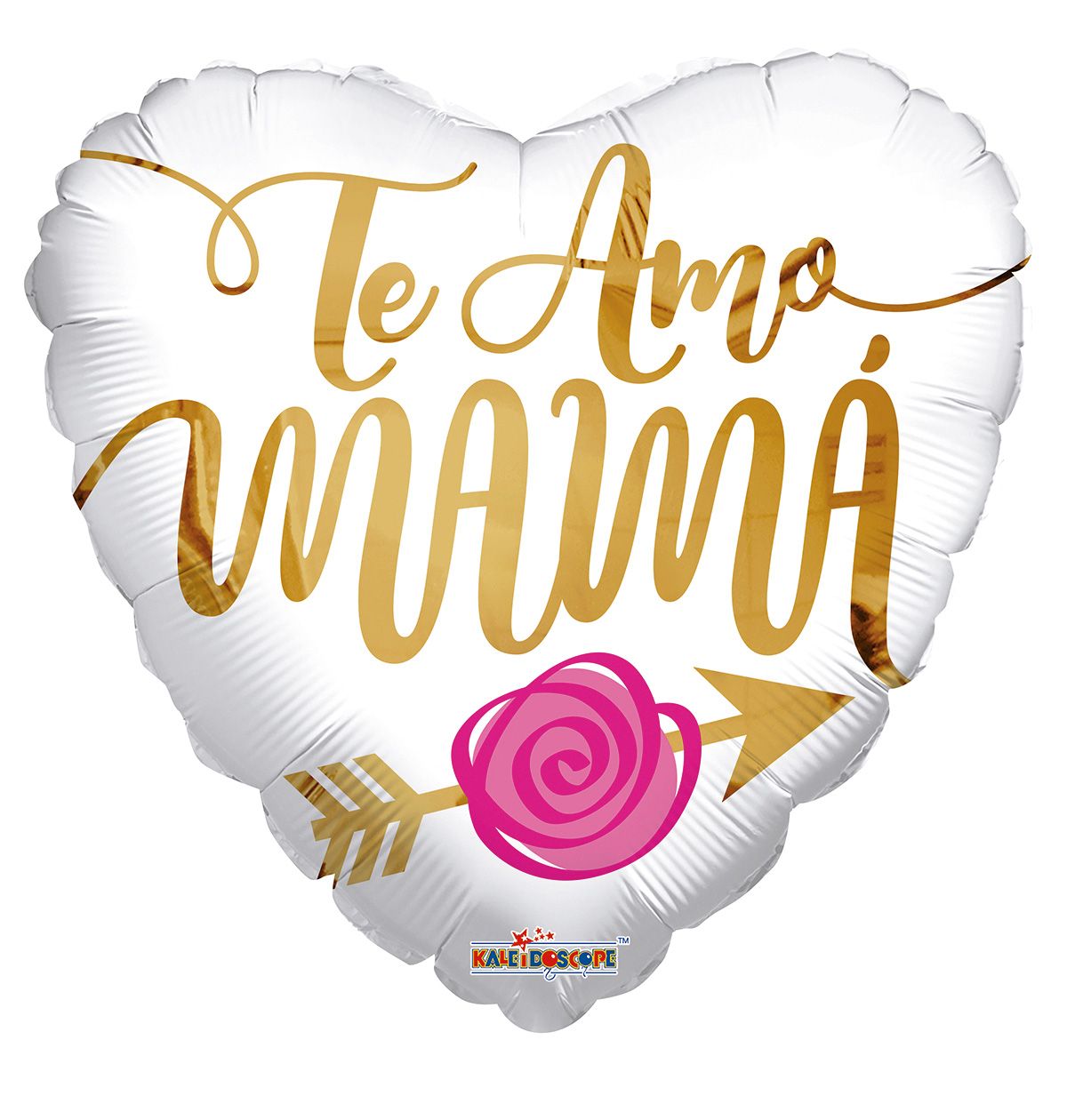 18" Te Amo Mama Rosa Foil Balloon (P10) | Buy 5 Or More Save 20%