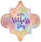25" Opal Mother's Day Boho Foil Balloon (P12)