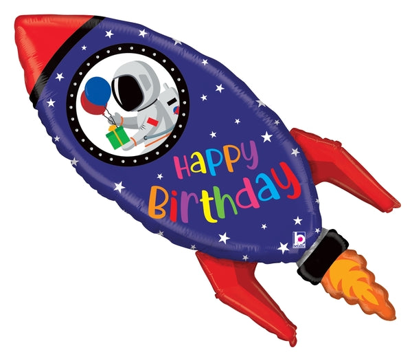 40" Birthday Rocket