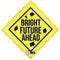 18" Bright Future Ahead Foil Balloon (WSL) | Clearance - While Supplies Last