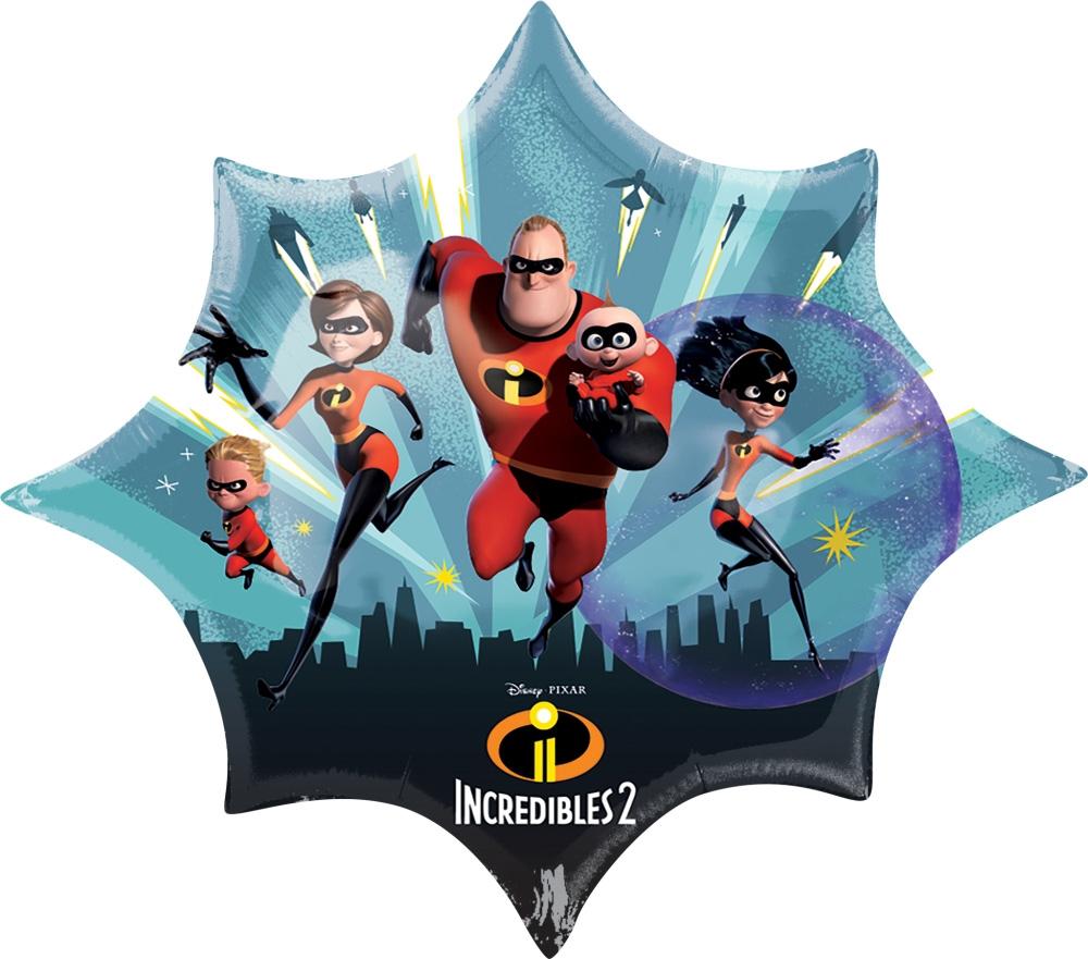 35" Incredibles 2 Super Shape Foil Balloon