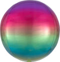 Globo Ombre Rainbow Orbz de 16" | 1 unidad