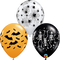 Surtido de globos de látex con diseño espeluznante de 11" | 50 unidades