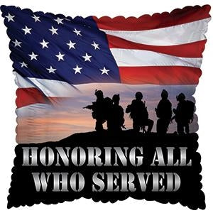 17" Honoring All Who Served 5 ct. (P21)