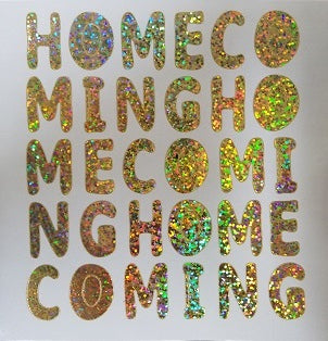 1" Holographic Homecoming Stickers