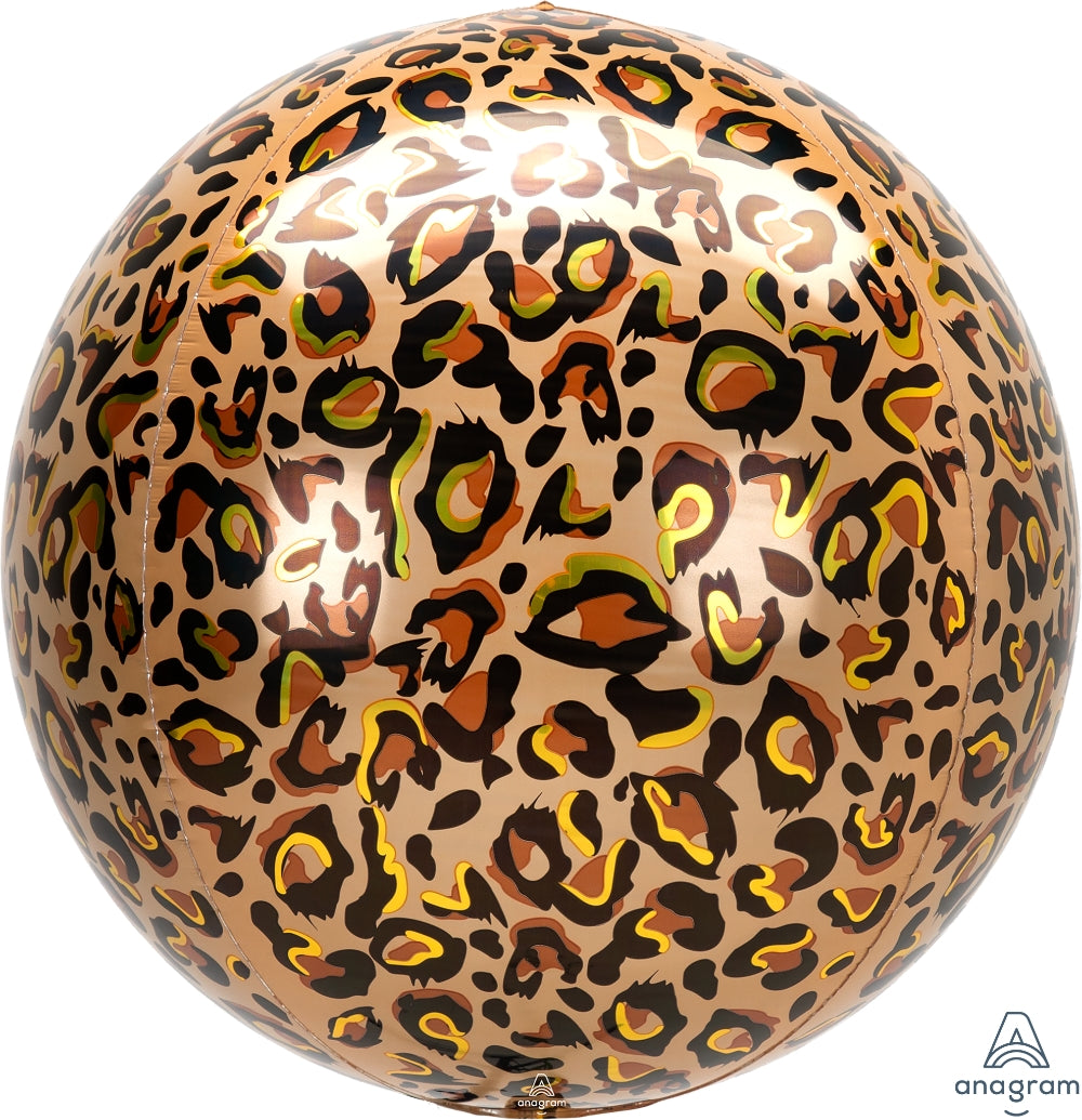 16" Animal Print Orbz® XL™  - Globe Shape | 1 Count
