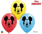 5" Disney Mickey Mouse Face Latex Balloons