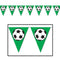 Bandera del banderín del balón de fútbol
