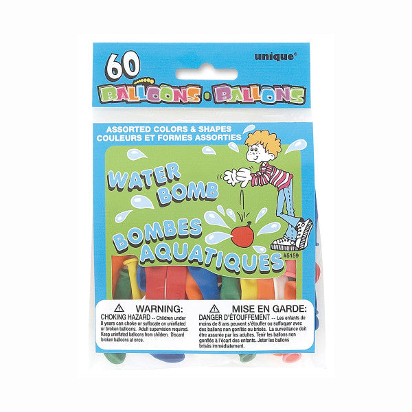Water Bomb Balloons | 60 Count