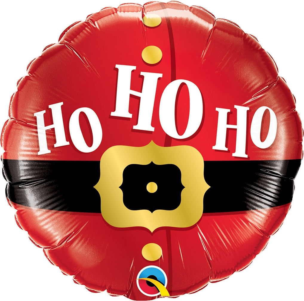 18" Santa's Belt Foil Balloon (P19) | Buy 5 Or More Save 20%