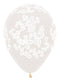 11" Lace Sempertex Latex Balloons | 50 Count -  Dropship (Shipped By Betallic)