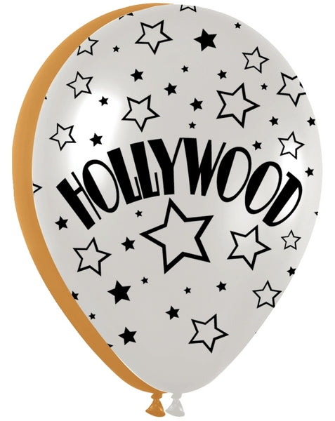11" Hollywood Sempertex Latex Balloons | 50 Count -Dropship (Shipped By Betallic)
