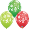 11" Christmas Ornaments & Dots Latex Balloons | 50 ct.