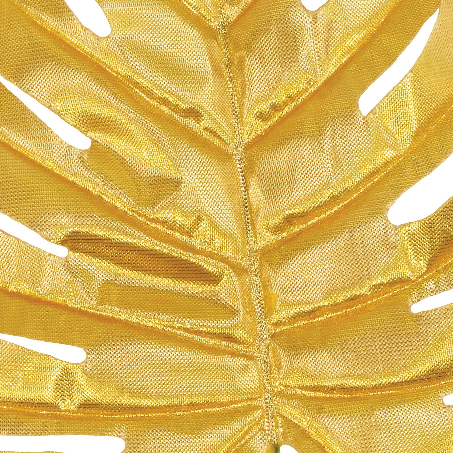 Gold Artificial Palm Leaves | 4 Count