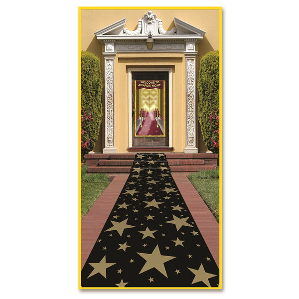 Corredor de piso estrella dorada
