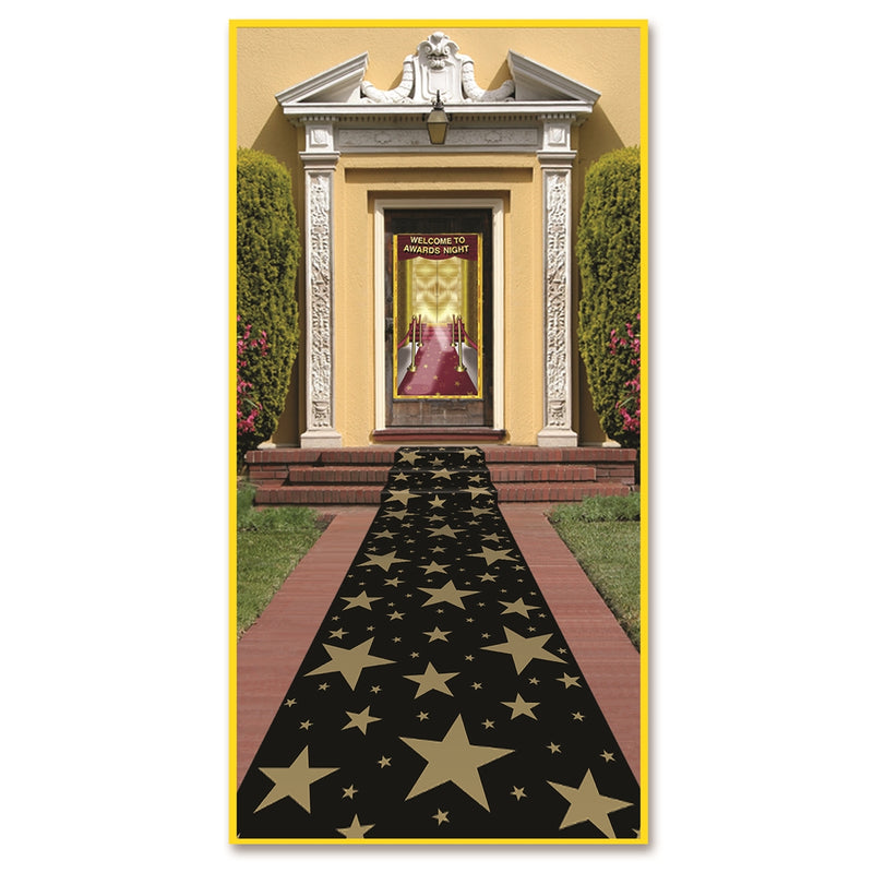 Corredor de piso estrella dorada