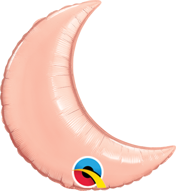 9" | 35" Crescent Moon Foil Balloons